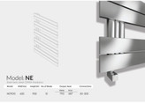 DIMA NE model steel towel dryer and radiator