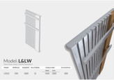 DIMA L&LW model steel towel dryer and radiator