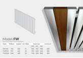 DIMA F&FW model steel towel dryer and radiator