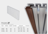 DIMA 2F model steel towel dryer and radiator