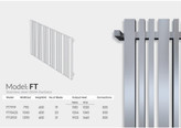 DIMA FT model steel towel dryer and radiator