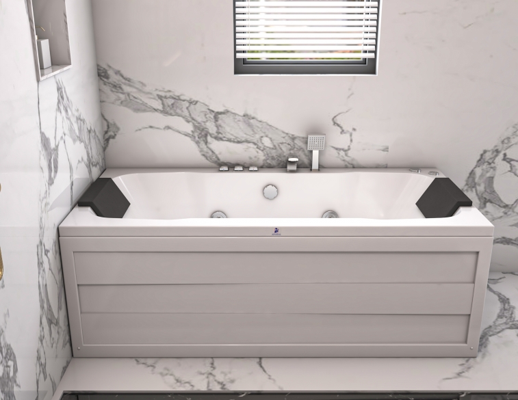 جکوزی آدمیرال مدل آسام 80*180 کنج چپ