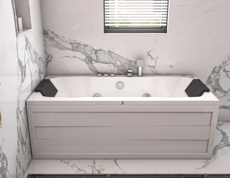 جکوزی آدمیرال مدل آسام 80*180 کنج چپ